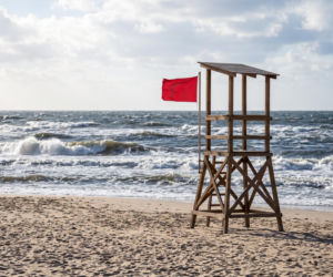 Sinice Świnoujście. Czy w Świnoujściu można się kąpać 16.08? Flaga, warunki pogodowe