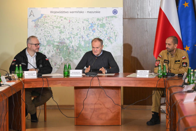 Atak zimy w Elblągu