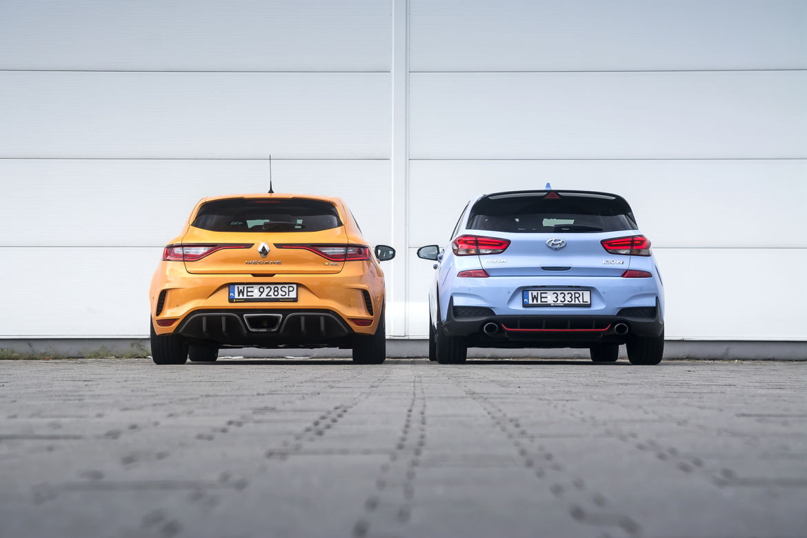 Renault Megane R.S. 1.8 TCe 280 KM EDC vs. Hyundai i30 N Performance 2.0 T-GDI 275 KM
