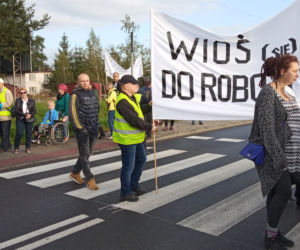 Wielki protest w Skawinie
