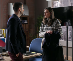 Singielka odcinek 90, Sylwia (Karolina Gorczyca), Mikołaj (Filip Bobek)