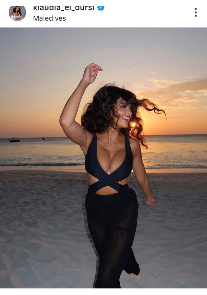Klaudia El Dursi zapozowała topless. Tak wypoczywała na Malediwach