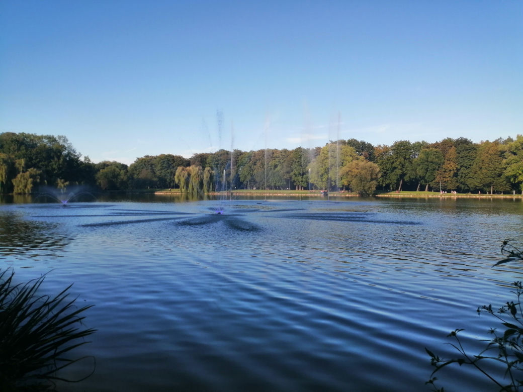 Kolorowe widowisko nad Zalewem Nowohuckim