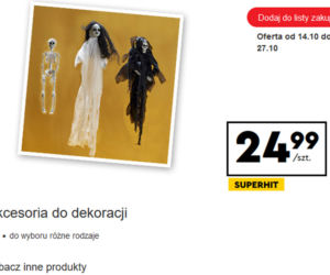 Halloween w Biedronce