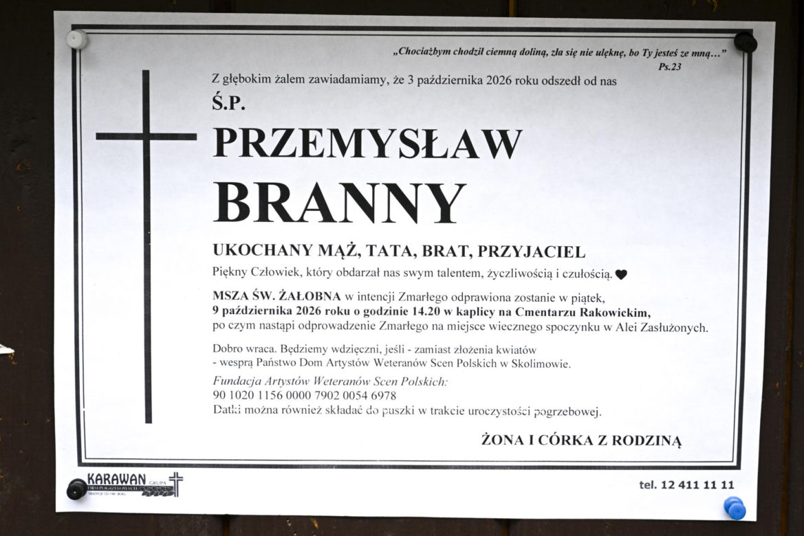 Przemysław Branny - pogrzeb