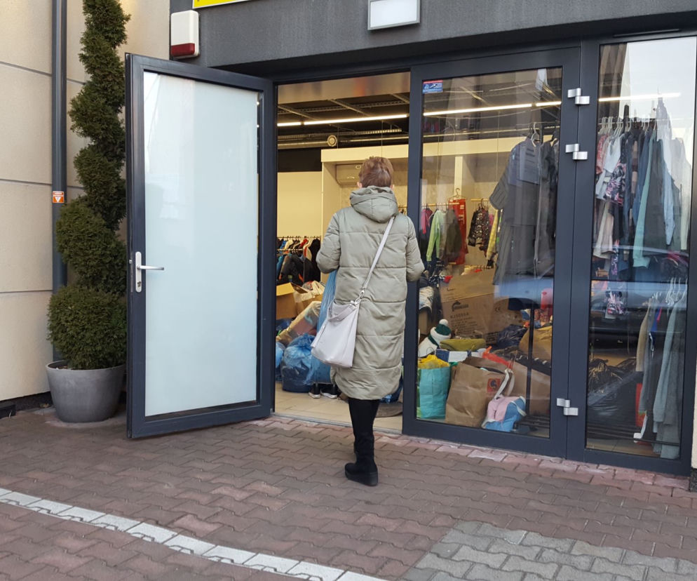 W Lesznie otwarto magazyn darów dla Ukraińców