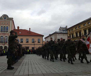 Uroczysta przysięga żołnierzy WOT