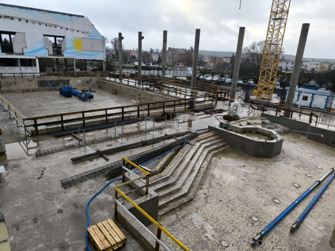 Modernizacja pływalni Akwawit w Lesznie