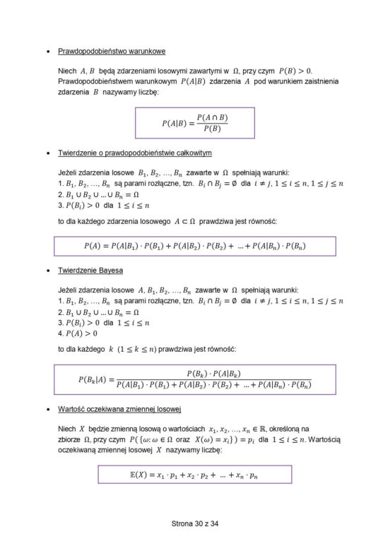 wzory matematyczne matura 2026