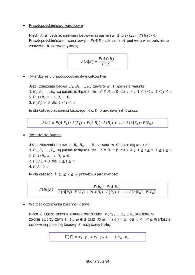 wzory matematyczne matura 2026
