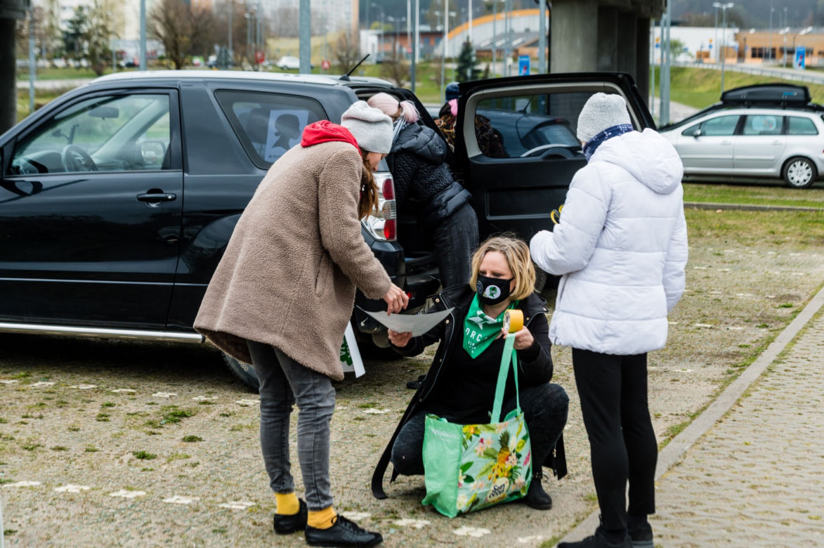 Strajk kobiet w Trójmieście. Awantura w centrum Gdańska