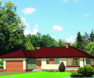 Przytulny dom parterowy