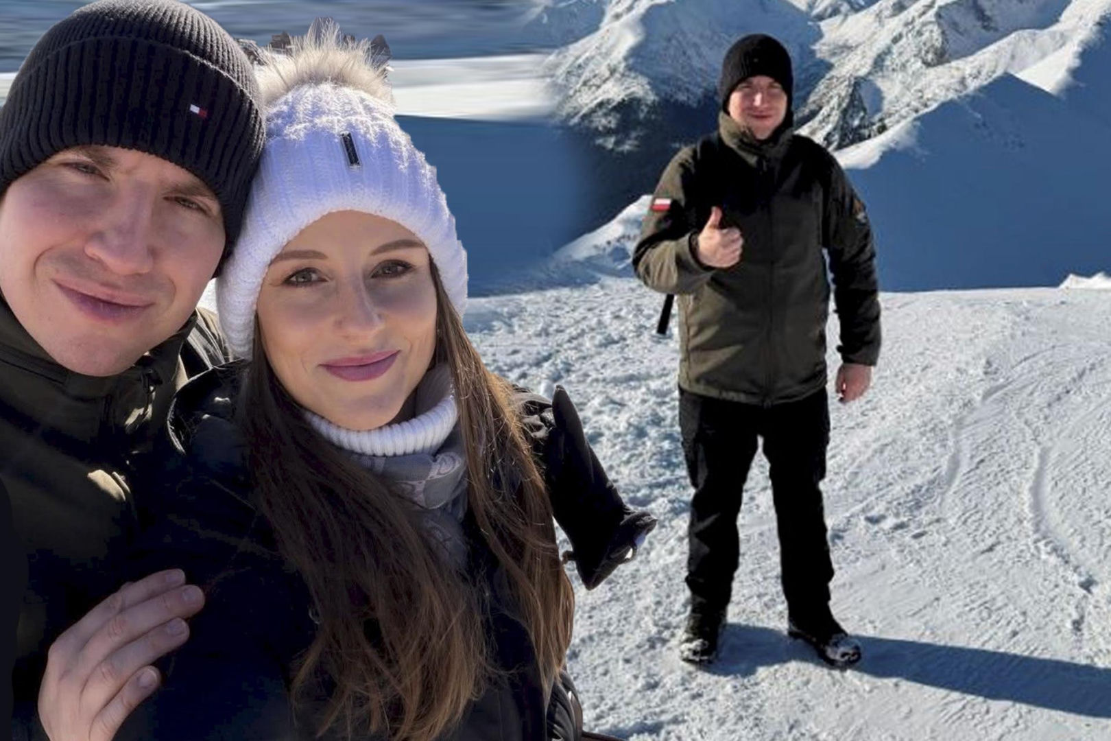 Współpracownik prezydenta zabrał żonę w góry. Andruszkiewicz: Piękna aura, śnieg i n…