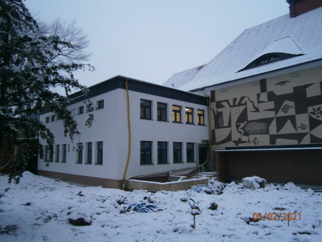 Budowa AquaStar w Stargardzie - luty 2021
