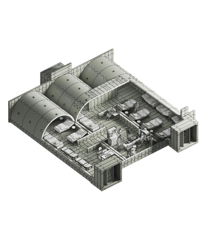 System ARX Modular - schrony i umocnienia