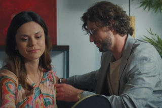 M jak miłość odc. 1896. Kasia (Paulina Lasota), Mariusz (Mateusz Mosiewicz