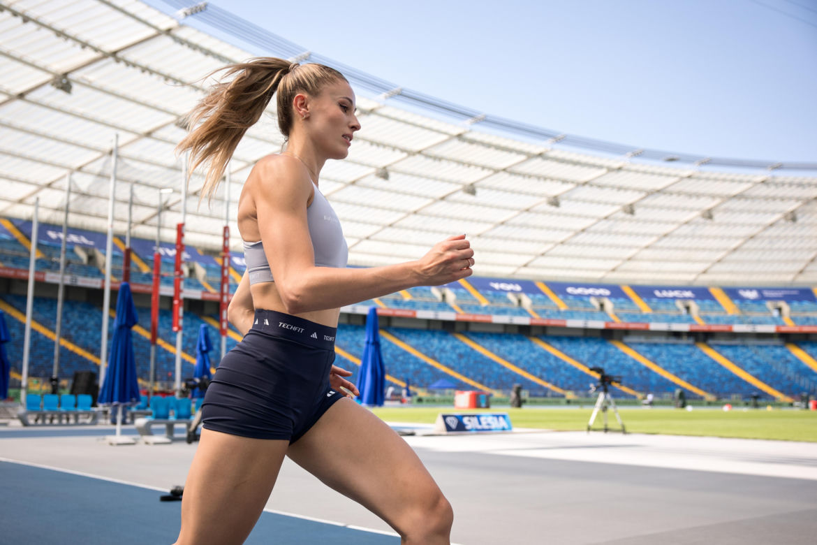 Natalia Bukowiecka na Stadionie Śląskim