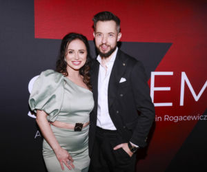 Agata Załęcka i inne gwiazdy na premierze spektaklu Kaczorowskiej i Rogacewicza