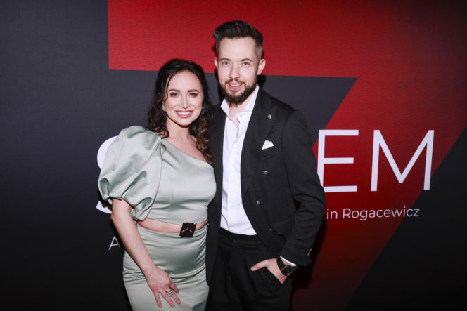 Agata Załęcka i inne gwiazdy na premierze spektaklu Kaczorowskiej i Rogacewicza