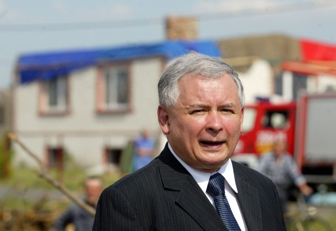 Fryzury Jarosława Kaczyńskiego