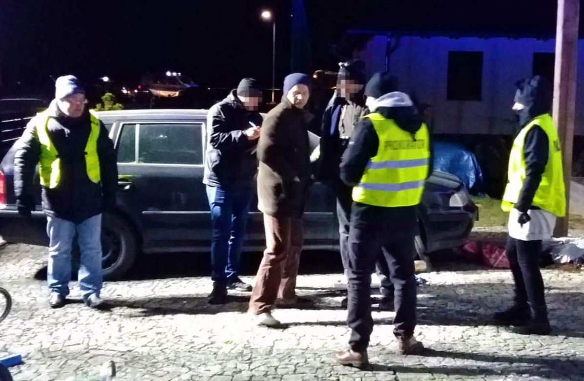 Na miejscu wciąż obowiązuje strefa bezpieczeństwa