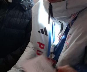 Powitanie Kacpra Tomasiaka w Bystrej 18.02.2026