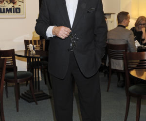 Piotr Fronczewski z żoną Ewą