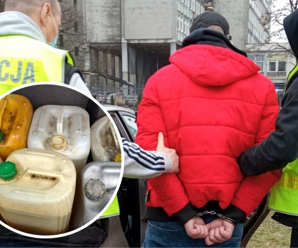 27-latek zrobił sobie rajd po stacjach benzynowych. Jednego dnia UKRADŁ 200 litrów paliwa!