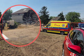 Eksplozja w Wielkopolsce. Strażacy wyciągnęli spod gruzów uwięzioną kobietę 