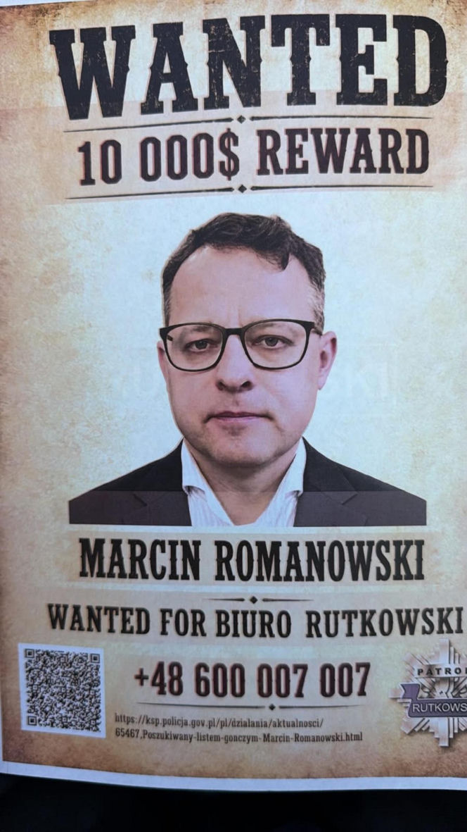 Rutkowski ruszył łapać Romanowskiego