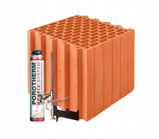 Porotherm 30 Dryfix (z klejem w pianie)