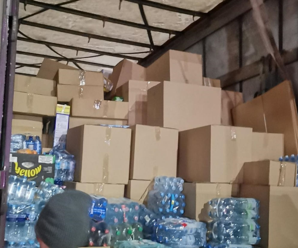 Pomoc humanitarna z Białegostoku dotarła na Ukrainę