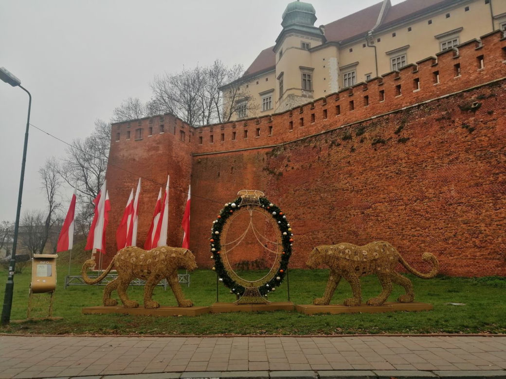 Świąteczne dekoracje w Krakowie