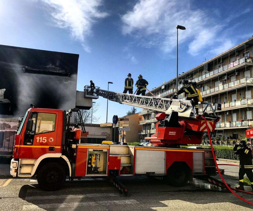 Pożar w centrum Wrocławia. Mężczyzna nie przeżył