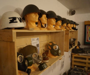 Muzeum Techniki Wojskowej mieści się w starym bunkrze przeciwlotniczym