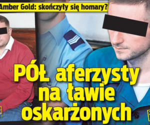 Pół aferzysty na ławie oskarżonych