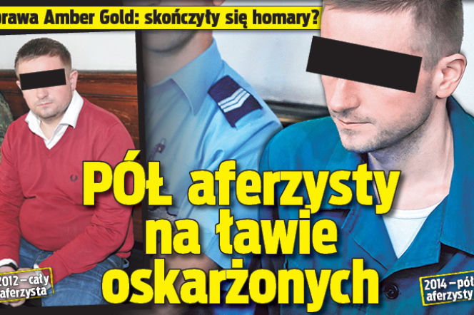 Pół aferzysty na ławie oskarżonych