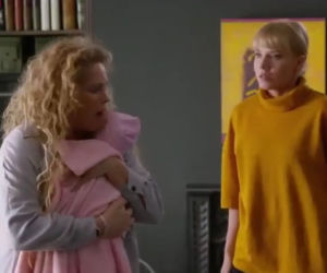 Przyjaciółki 13 sezon odc. 151. Wika (Roma Gąsiorowska), Patrycja (Joanna Liszowska), Klara (Maja Śliwińska)