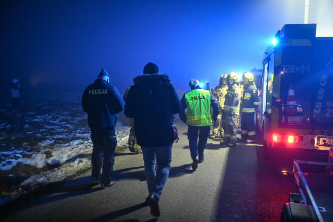 Katastrofa śmigłowca pod Rzeszowem.