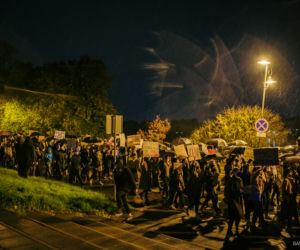 Strajk Kobiet w Toruniu 27.10.2020 - wtorkowy protest i blokada ulic