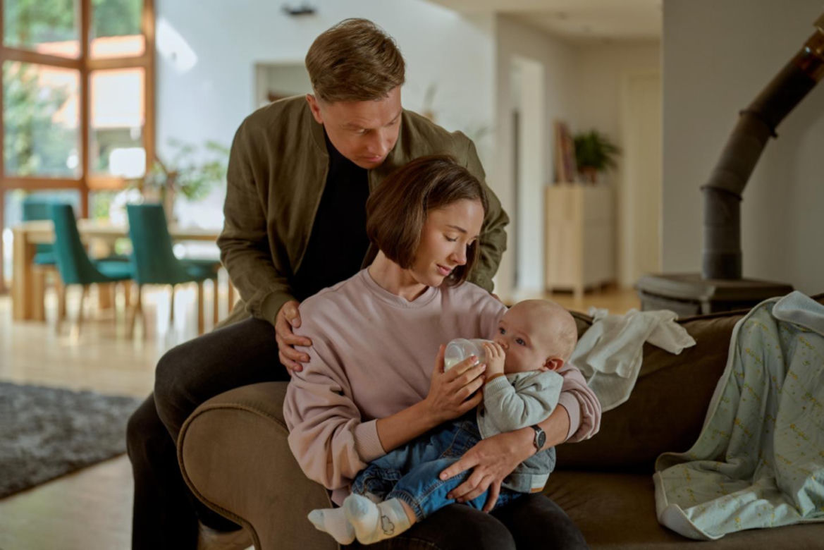 Na Wspólnej odc. 4128. Ania (Sonia Mietielica), Igor (Jakub Wesołowski), Jaś (Kazio Wierzbicki)