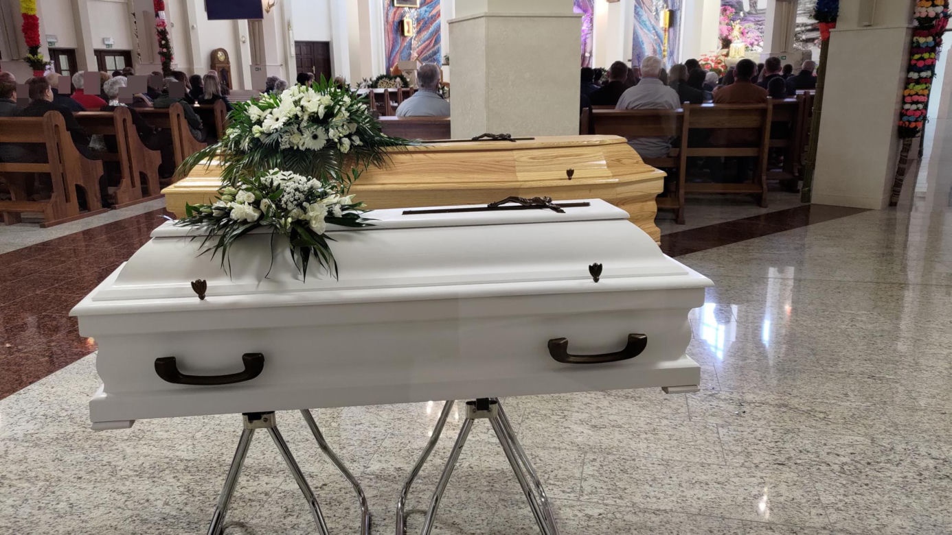 Ostatnie pożegnanie 7-letniego Tymusia i jego mamy. Trudno pogodzić się z tą tragedią