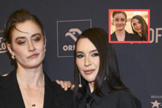 Katarzyna Zillmann odsłoniła kawał biustu i udo na Gali Mistrzów Sportu. Oficjalnie towarzyszyła jej Janja Lesar!