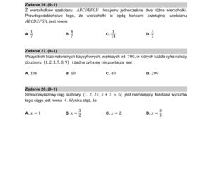  Matura 2021 matematyka. Odpowiedzi, pytania, arkusz CKE, zadania, rozwiązania [poziom podstawowy matematyka matura 5.05.2021]