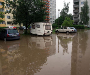 Ulewa w Krakowie