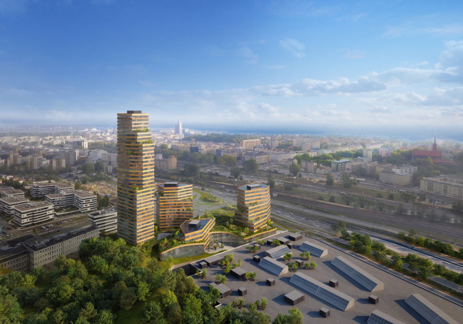 Nowy wieżowiec w Gdyni: Grupa 5 Architekci wygrywa międzynarodowy konkurs
