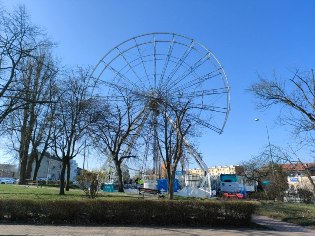 Koło widokowe w Łomży