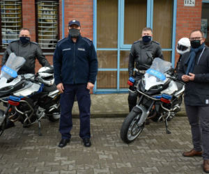 Nowe motocykle dla sopockich policjantów