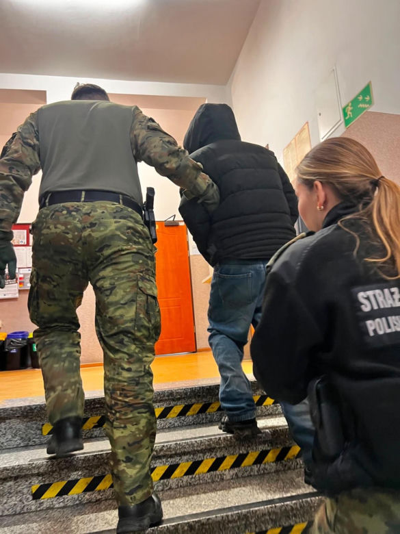 Pakistańczyk zatrzymany po przekroczeniu granicy