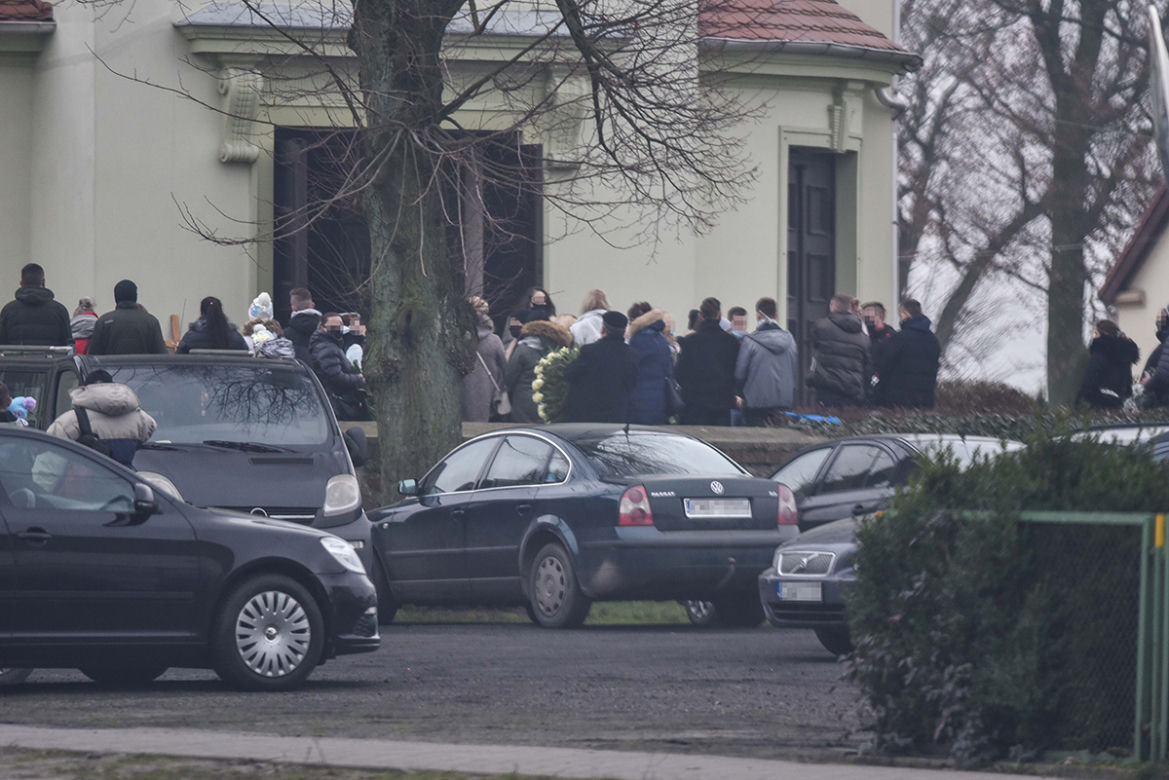 Rodzina i znajomi towarzyszyli Malwinie w ostatniej drodze